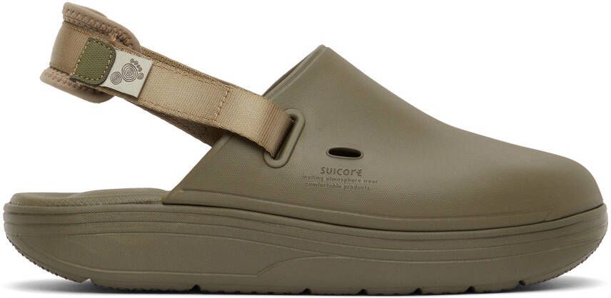 Suicoke Green CAPPO Slippers - Picture 5