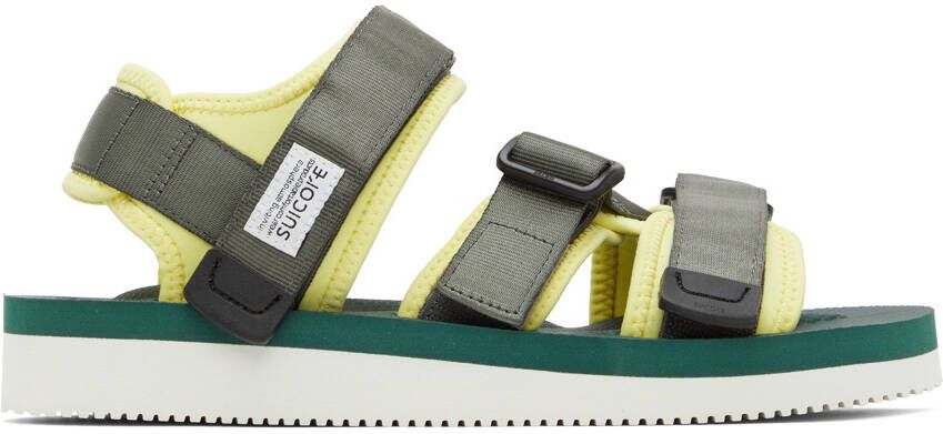 Suicoke Green KISEE-V Sandals - Picture 5