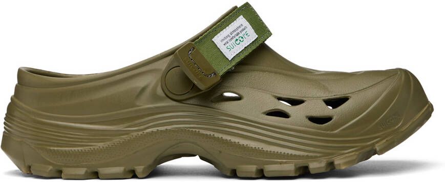 Suicoke Green MOK Slippers - Picture 4