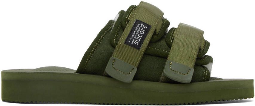 Suicoke Green MOTO-Mab Sandals - Picture 5