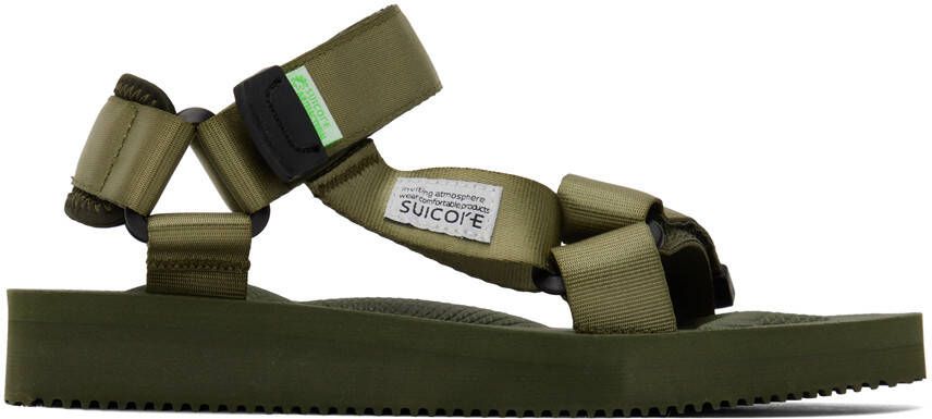 Suicoke Khaki DEPA-Cab Sandals - Picture 5