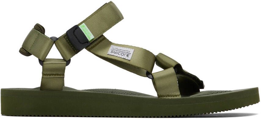 Suicoke Khaki DEPA-Cab Sandals - Picture 4
