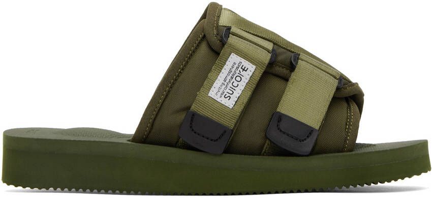 Suicoke Khaki KAW-Cab Sandals - Picture 7