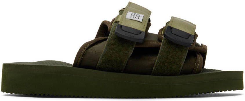 Suicoke Khaki MOTO-Cab Sandals - Picture 4