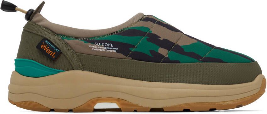 Suicoke Khaki Pepper-Evab-PT04 Loafers