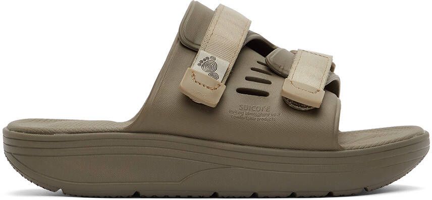 Suicoke Khaki URICH Sandals - Picture 5