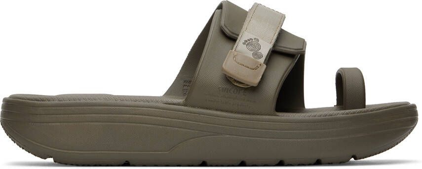 Suicoke Khaki UTA Sandals - Picture 5