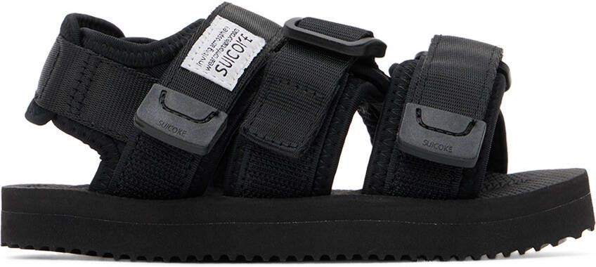 Suicoke Kids Black Kisee Sandals - Picture 5