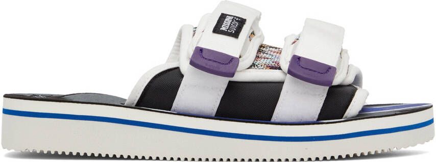 Suicoke Multicolor Missoni Edition Moto Slides - Picture 5