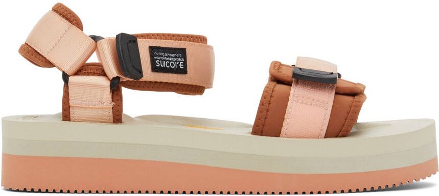 Suicoke Pink CEL-VPO Sandals - Picture 5