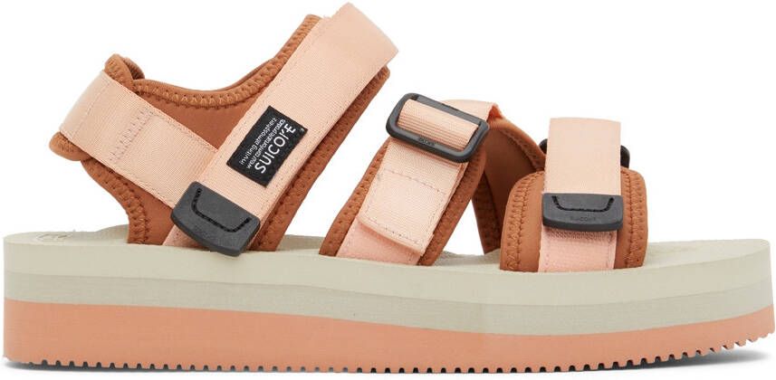 Suicoke Pink KISEE-VPO Sandals