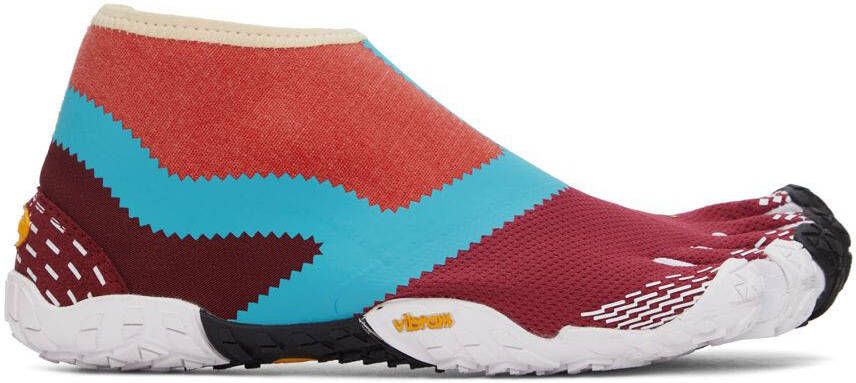 Suicoke Red & Blue NIN-LO FiveFingers Sneakers