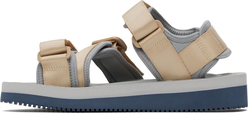Suicoke Beige & Gray KISEE-V Sandals - Picture 3
