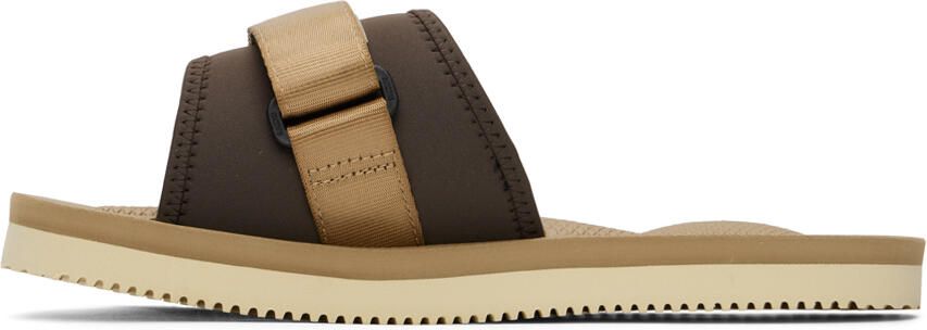 Suicoke Beige & Tan PADRI Sandals - Picture 2