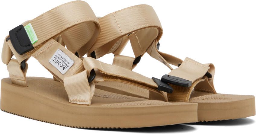 Suicoke Beige DEPA-Cab Sandals