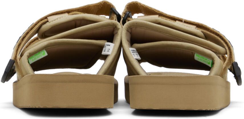 Suicoke Beige MOTO-Cab Sandals