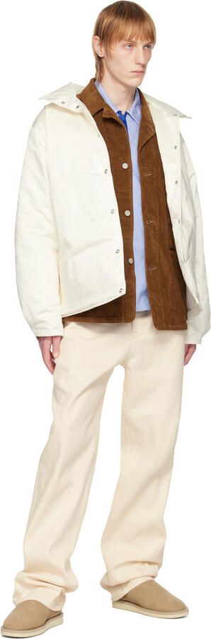 Suicoke Beige RON-M2ab Mid Loafers - Picture 4