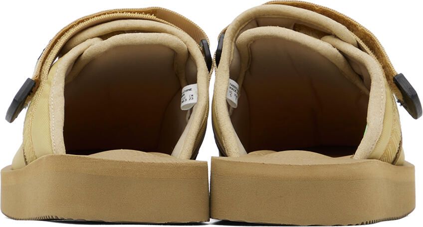 Suicoke Beige ZAVO-Cab Slippers