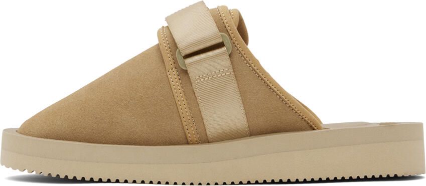 Suicoke Beige ZAVO-VS Slippers - Picture 2