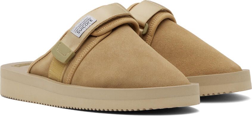 Suicoke Beige ZAVO-VS Slippers