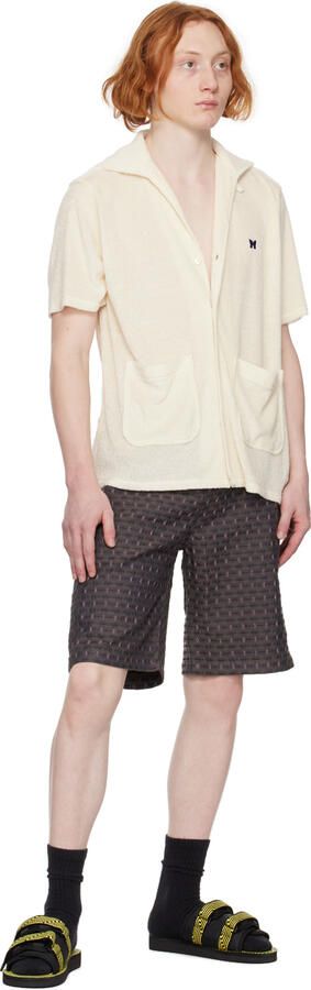 Suicoke Black & Yellow MOTO-JC01 Sandals - Picture 4