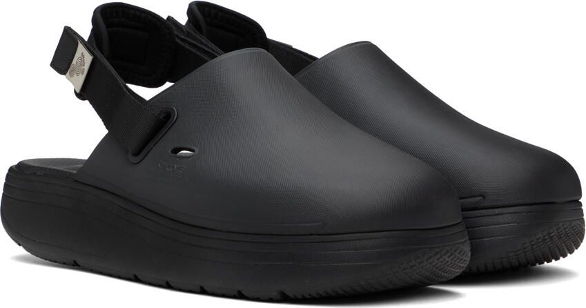 Suicoke Black Cappo Slippers - Picture 3