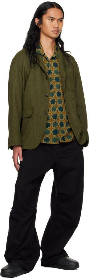 Suicoke Black Cappo Slippers - Picture 6