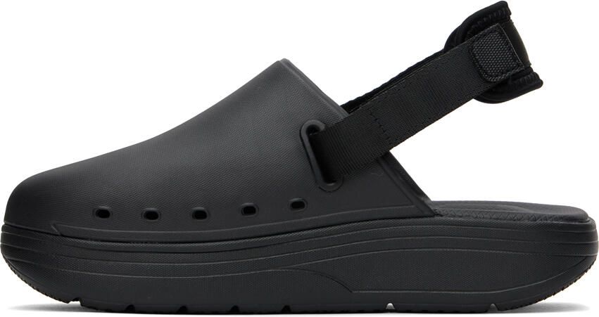 Suicoke Black Cappo Slippers - Picture 2