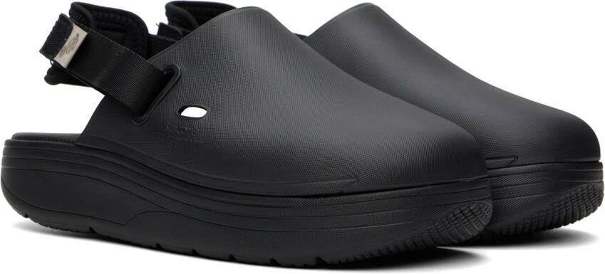 Suicoke Black Cappo Slippers - Picture 5