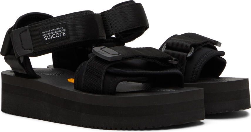 Suicoke Black CEL-VPO Sandals - Picture 2