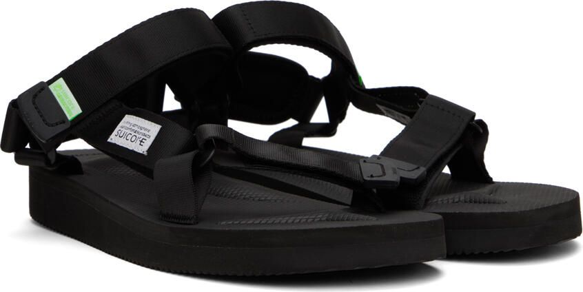 Suicoke Black DEPA-Cab Sandals