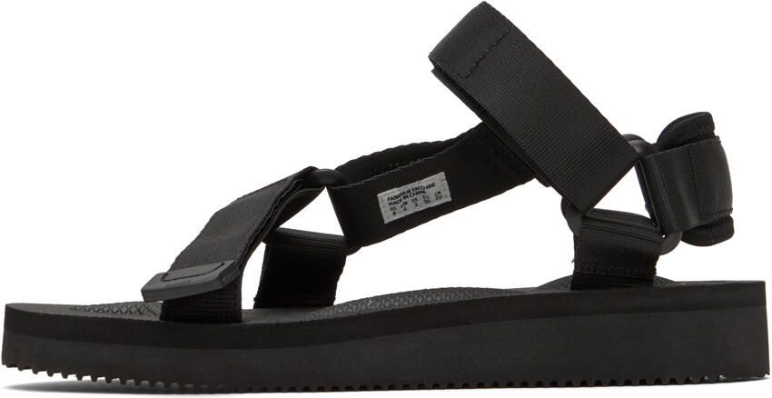 Suicoke Black DEPA-Cab Sandals - Picture 3