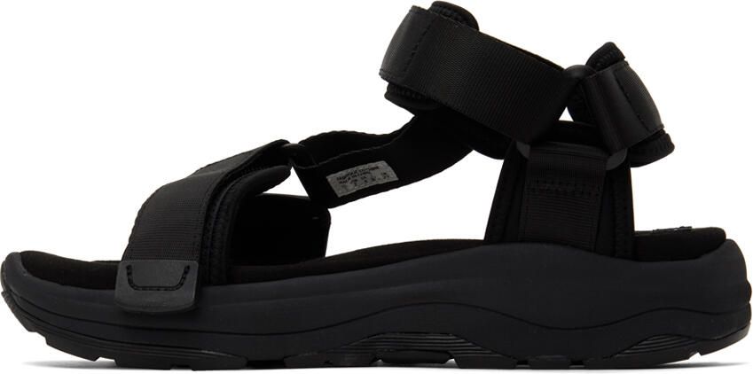 Suicoke Black DEPA-Run Sandals - Picture 3
