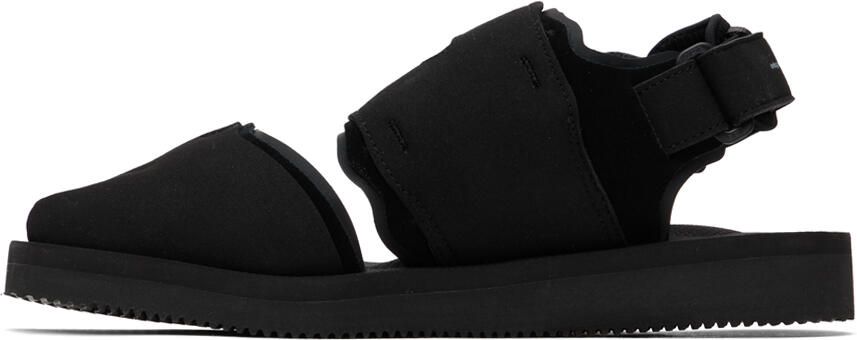 Suicoke Black HAKU-ab Sandals - Picture 3