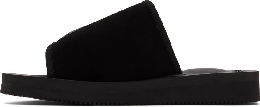 Suicoke Black KAW-VS Sandals - Picture 3