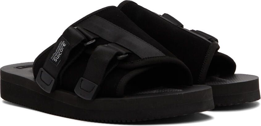 Suicoke Black KAW-VS Sandals - Picture 2