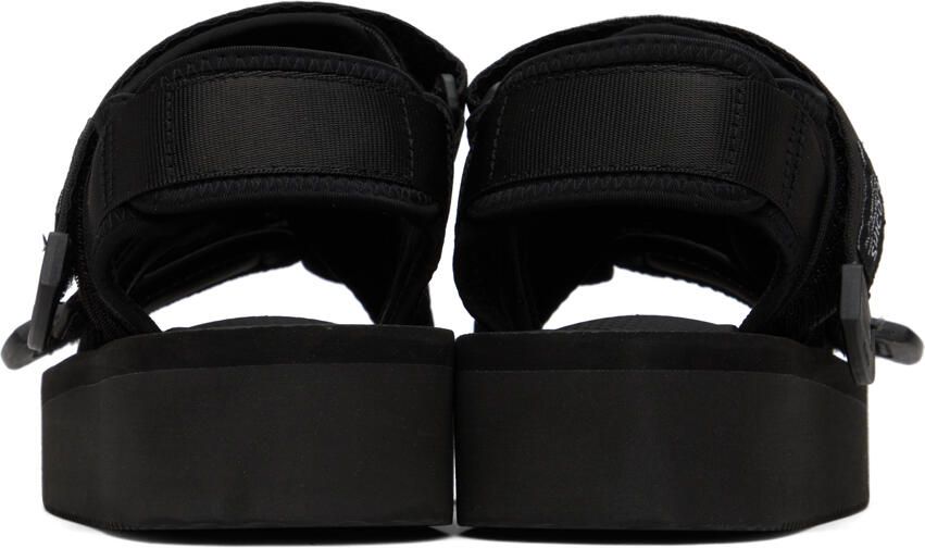Suicoke Black KISEE-PO Sandals