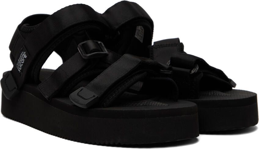 Suicoke Black KISEE-PO Sandals - Picture 2