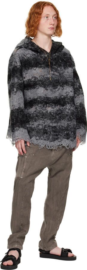 Suicoke Black KISEE-V Sandals - Picture 4