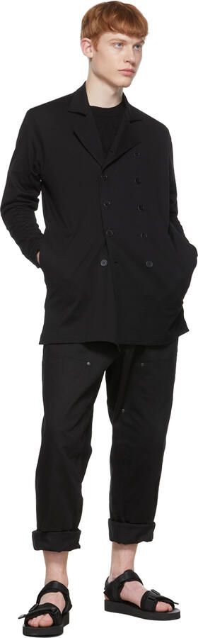 Suicoke Black KISEE-V Sandals - Picture 4