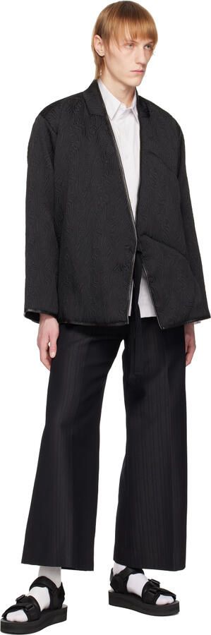 Suicoke Black KISEE-VPO Sandals - Picture 4