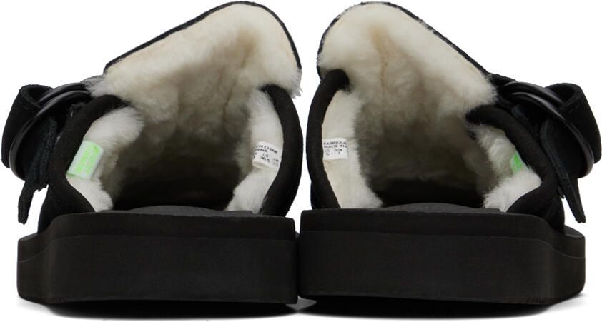 Suicoke Black LEMI-Mab Slip-On Loafers