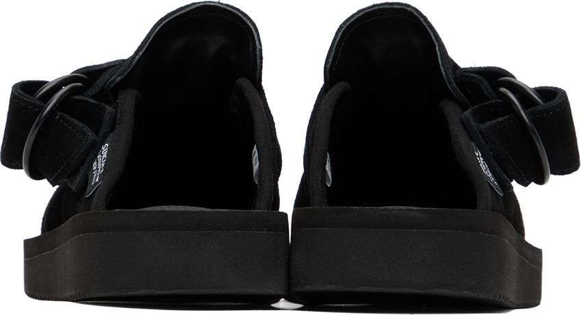 Suicoke Black LEMI-Sab Slippers - Picture 6