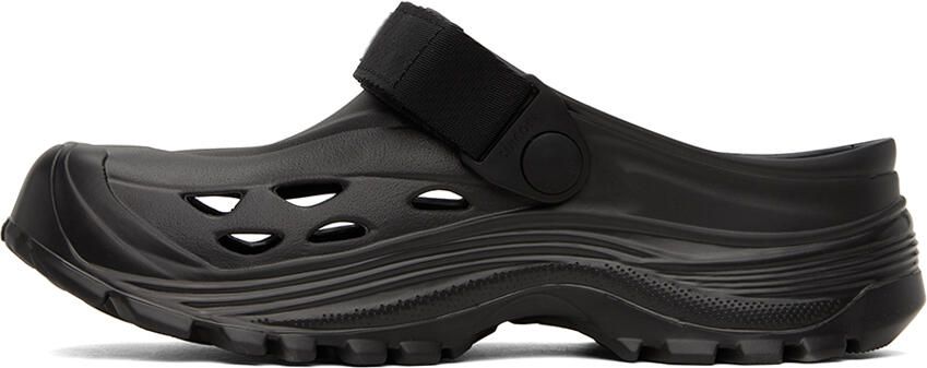 Suicoke Black MOK Slippers - Picture 4