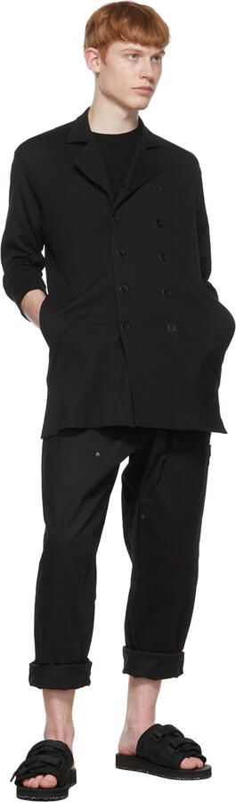 Suicoke Black MOTO-Cab-ECO Sandals - Picture 4