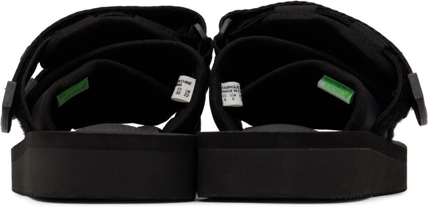 Suicoke Black MOTO-Cab Sandals