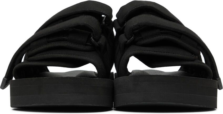 Suicoke Black MOTO-PO Sandals - Picture 3
