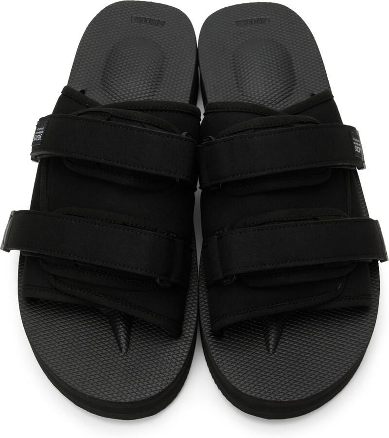 Suicoke Black MOTO-PO Sandals