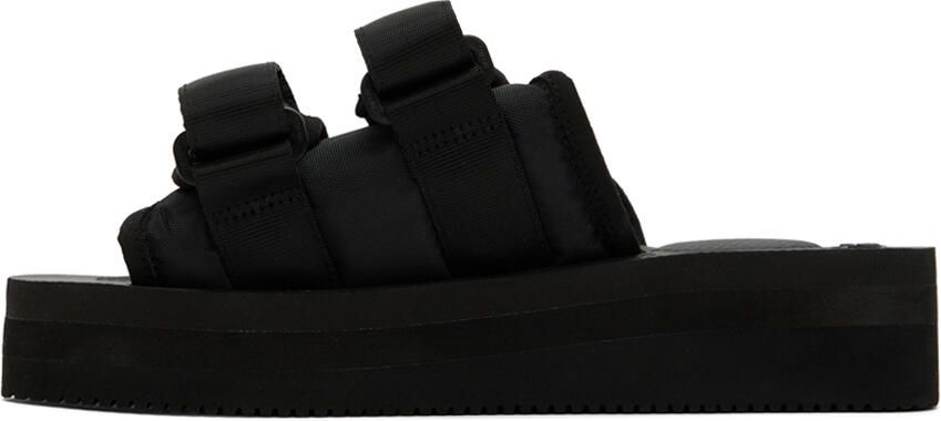Suicoke Black MOTO-VPO Sandals - Picture 3