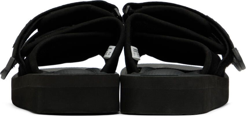 Suicoke Black MOTO-VS Sandals